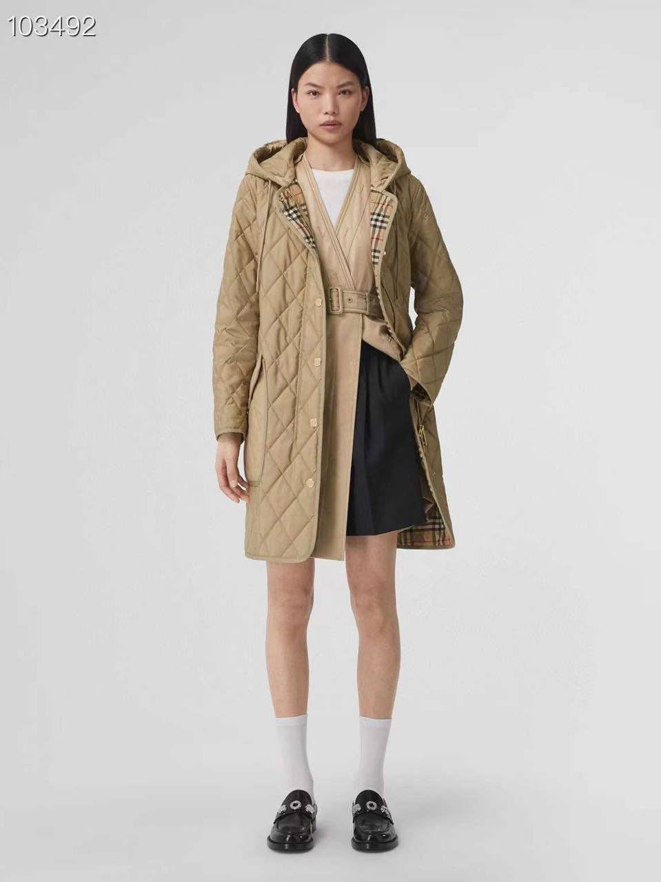 ПУХОВИК BURBERRY детальное фото