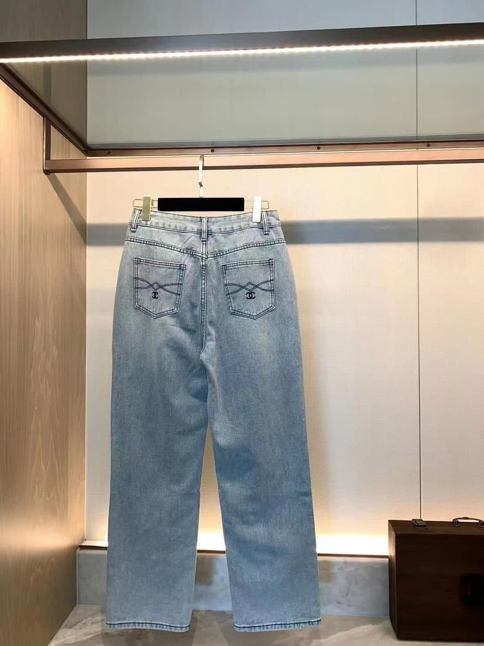 ДЖИНСЫ CHANEL детальное фото
