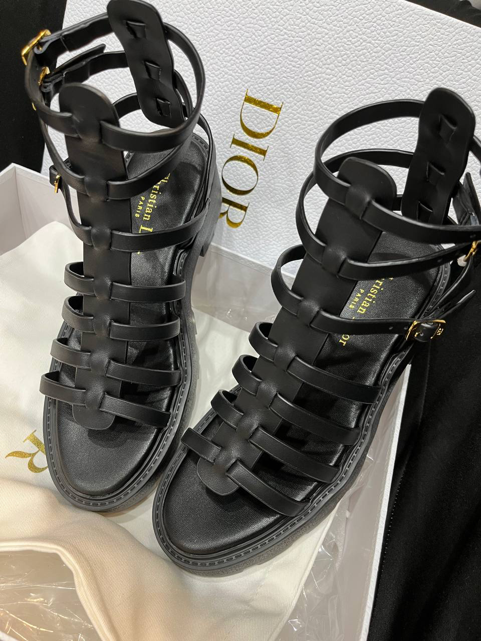 БОСОНОЖКИ CHRISTIAN DIOR детальное фото