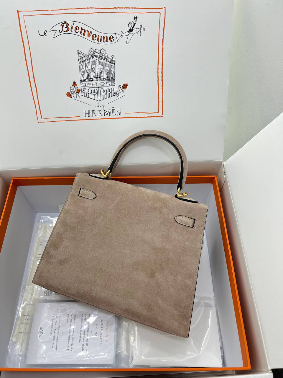 СУМКА HERMES KELLY 25 детальное фото