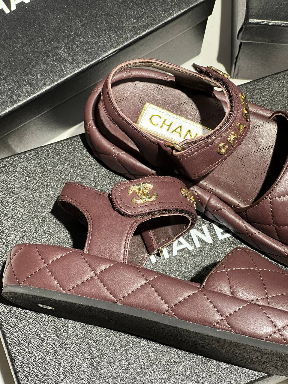 БОСОНОЖКИ CHANEL детальное фото