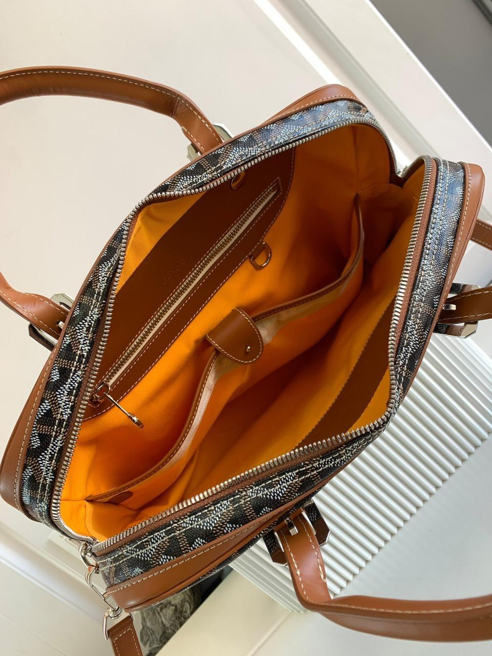 МУЖСКОЙ ПОРТФЕЛЬ GOYARD детальное фото