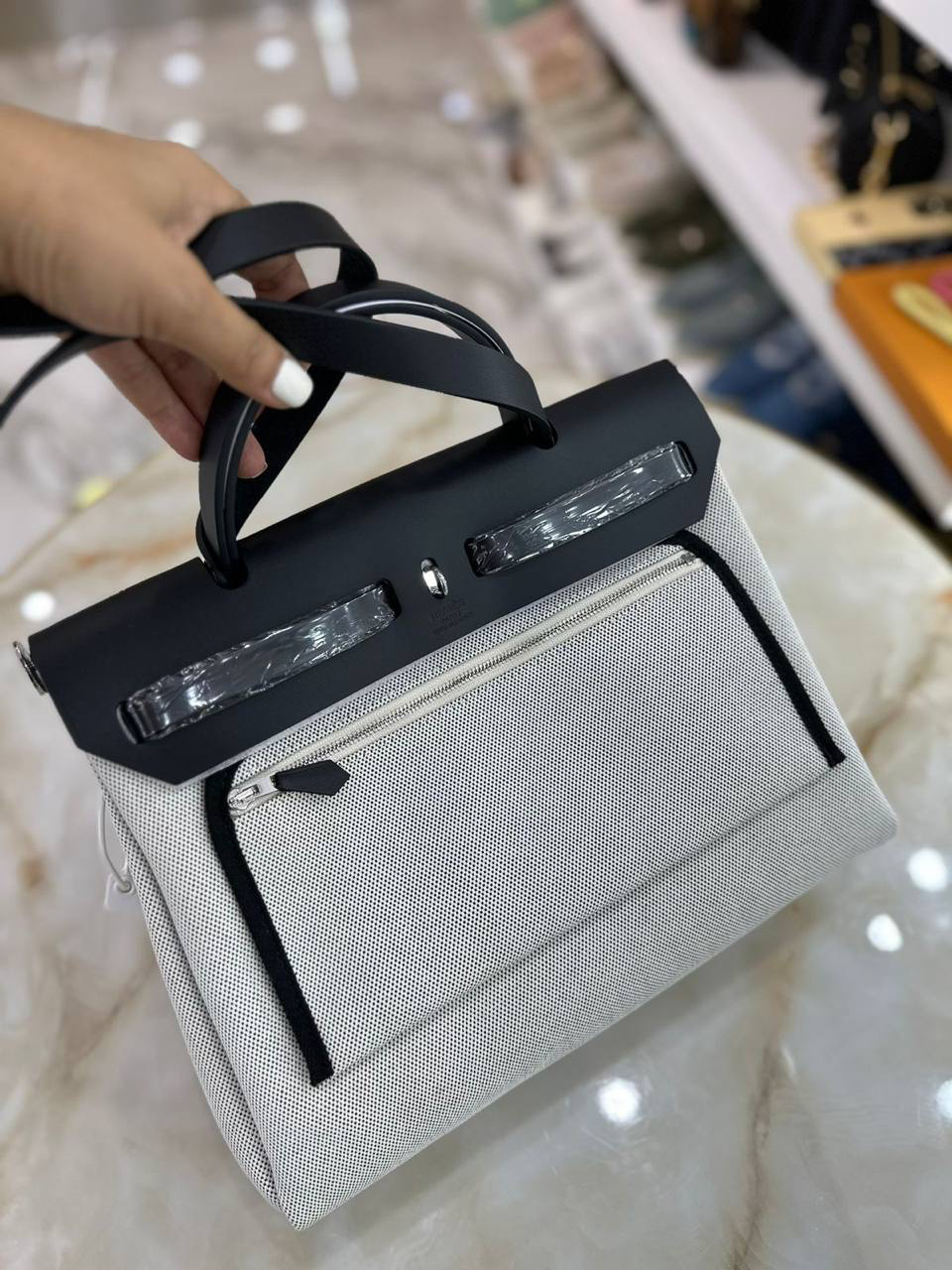 СУМКА HERMES HERBAG ZIP детальное фото