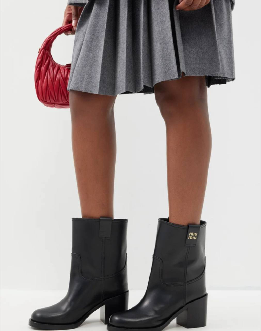 БОТИЛЬОНЫ MIU MIU детальное фото