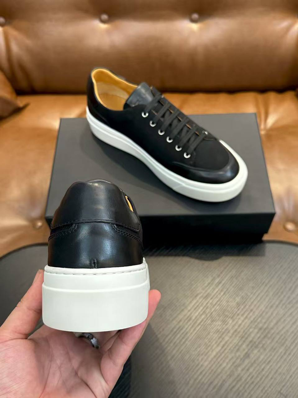 МУЖСКИЕ КЕДЫ KITON детальное фото