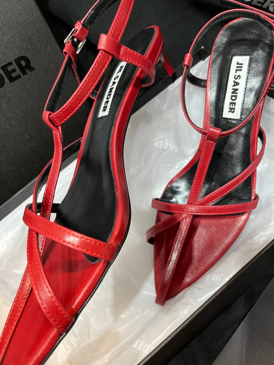 БОСОНОЖКИ JIL SANDER детальное фото