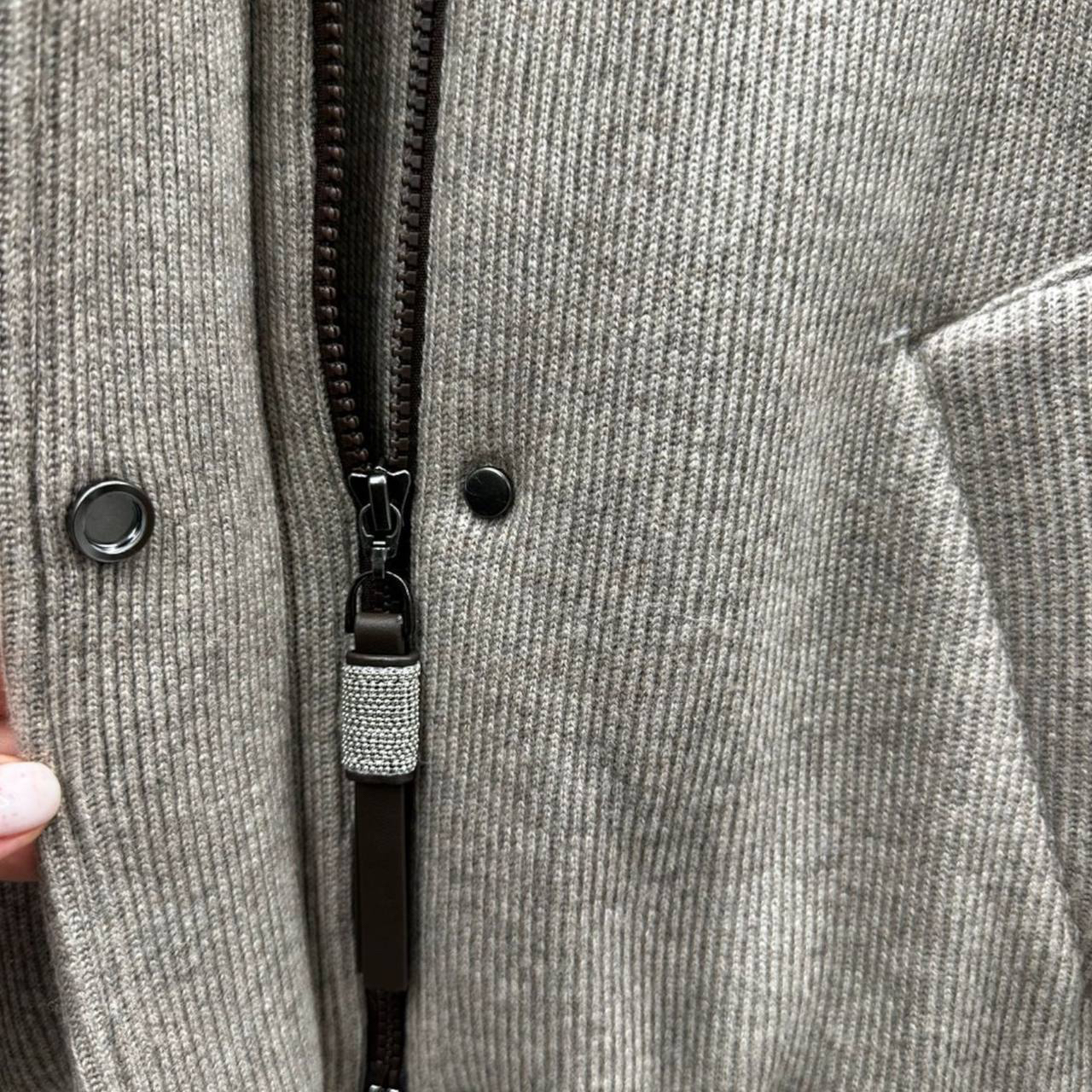 ПУХОВИК BRUNELLO CUCINELLI детальное фото