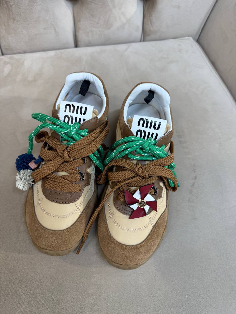 КРОССОВКИ MIU MIU детальное фото