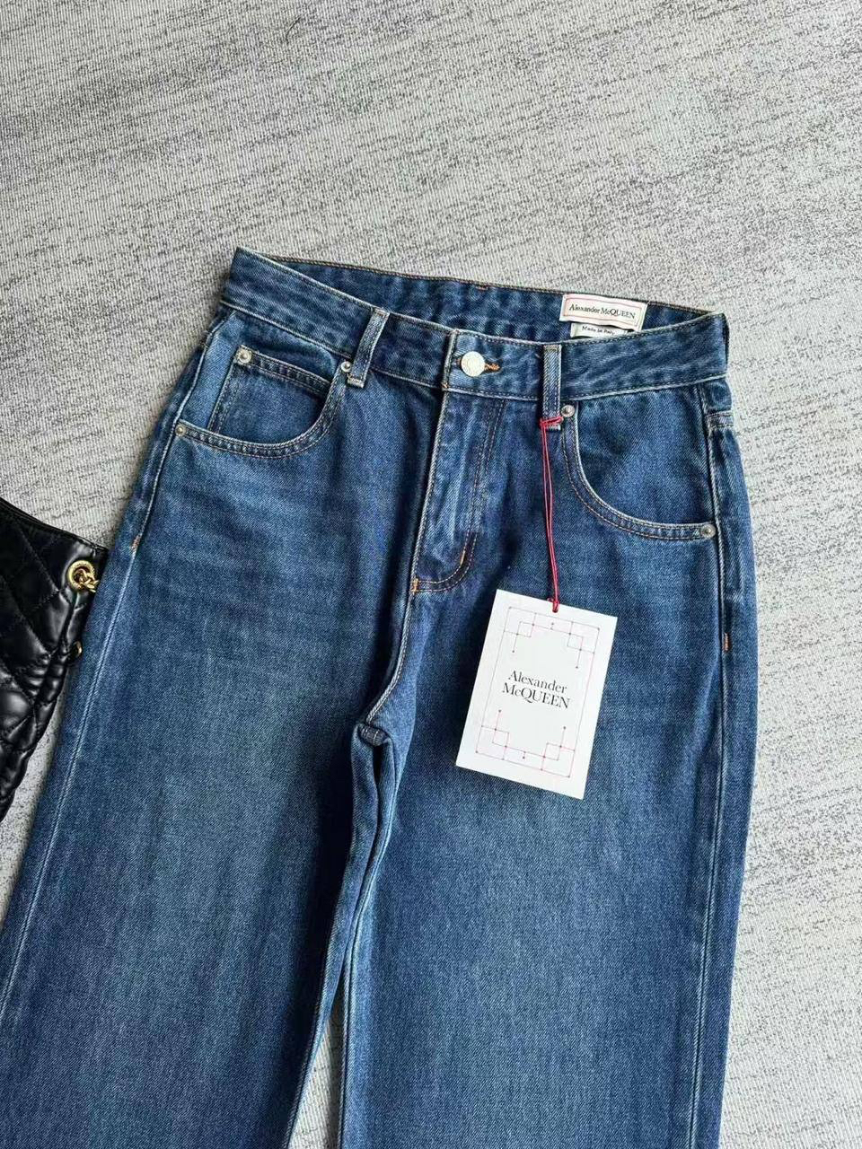 ДЖИНСЫ ALEXANDER McQUEEN детальное фото