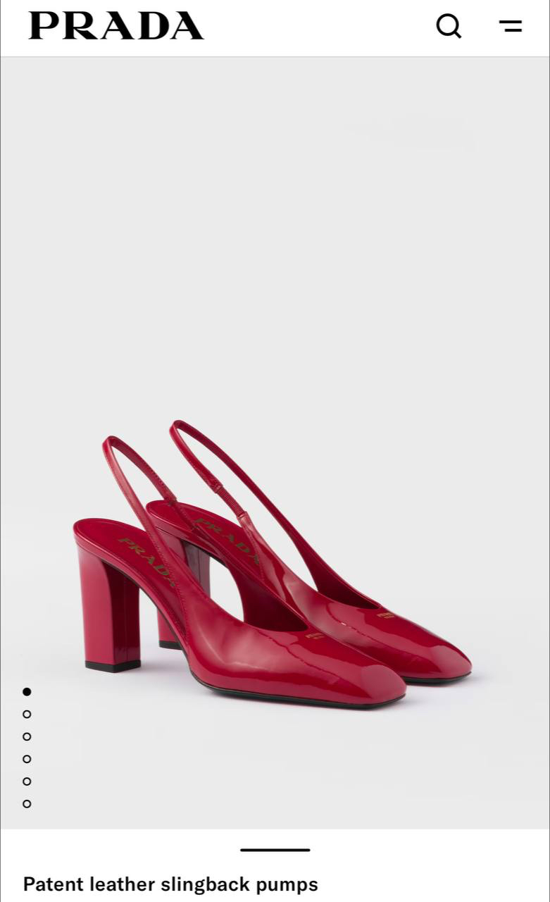 ТУФЛИ PRADA детальное фото