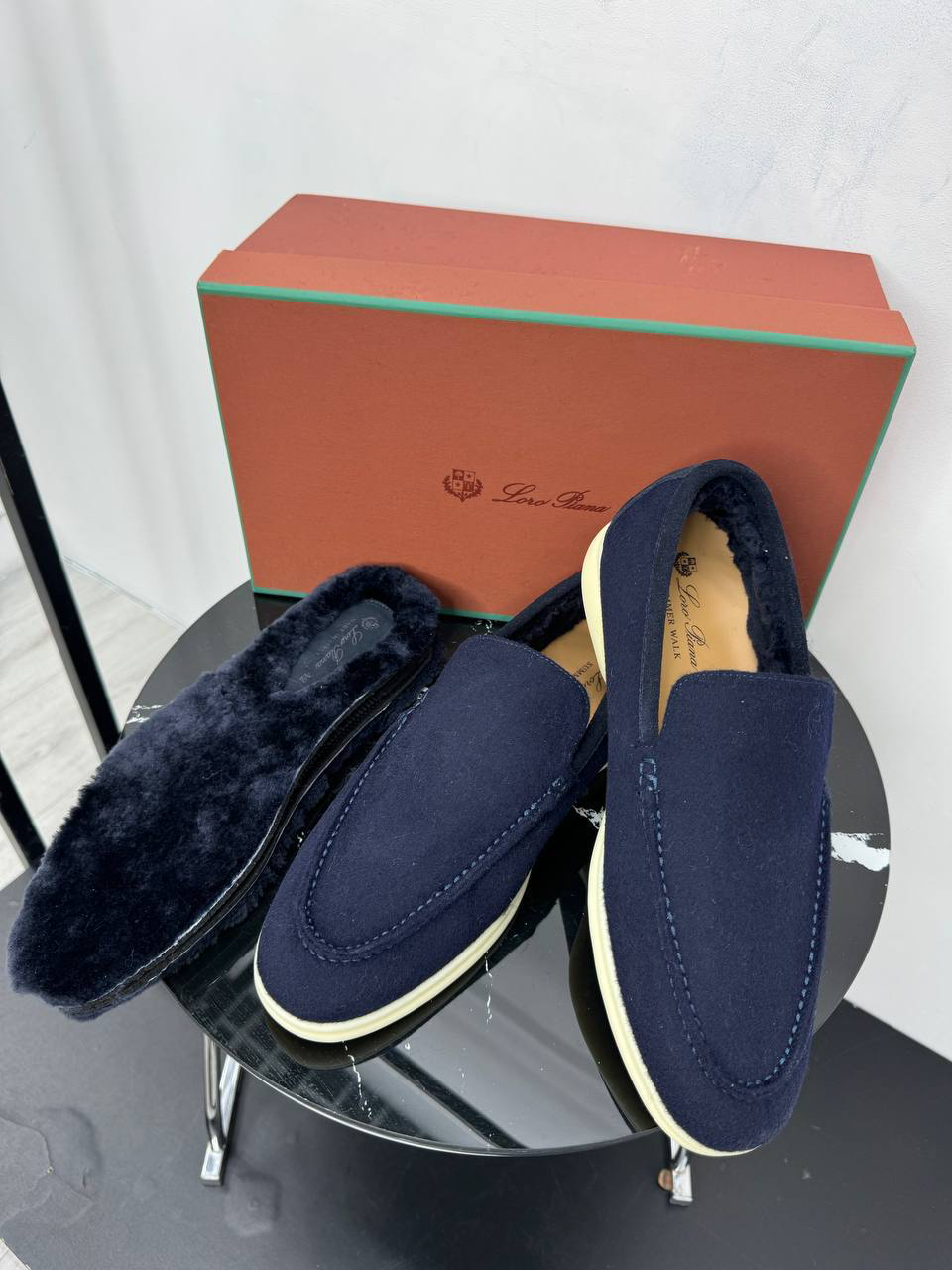 МУЖСКИЕ ЛОФЕРЫ LORO PIANA детальное фото