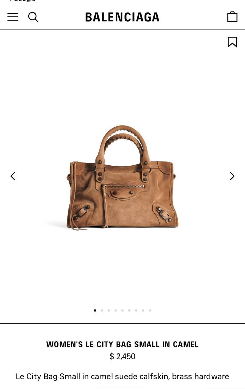 СУМКА BALENCIAGA детальное фото