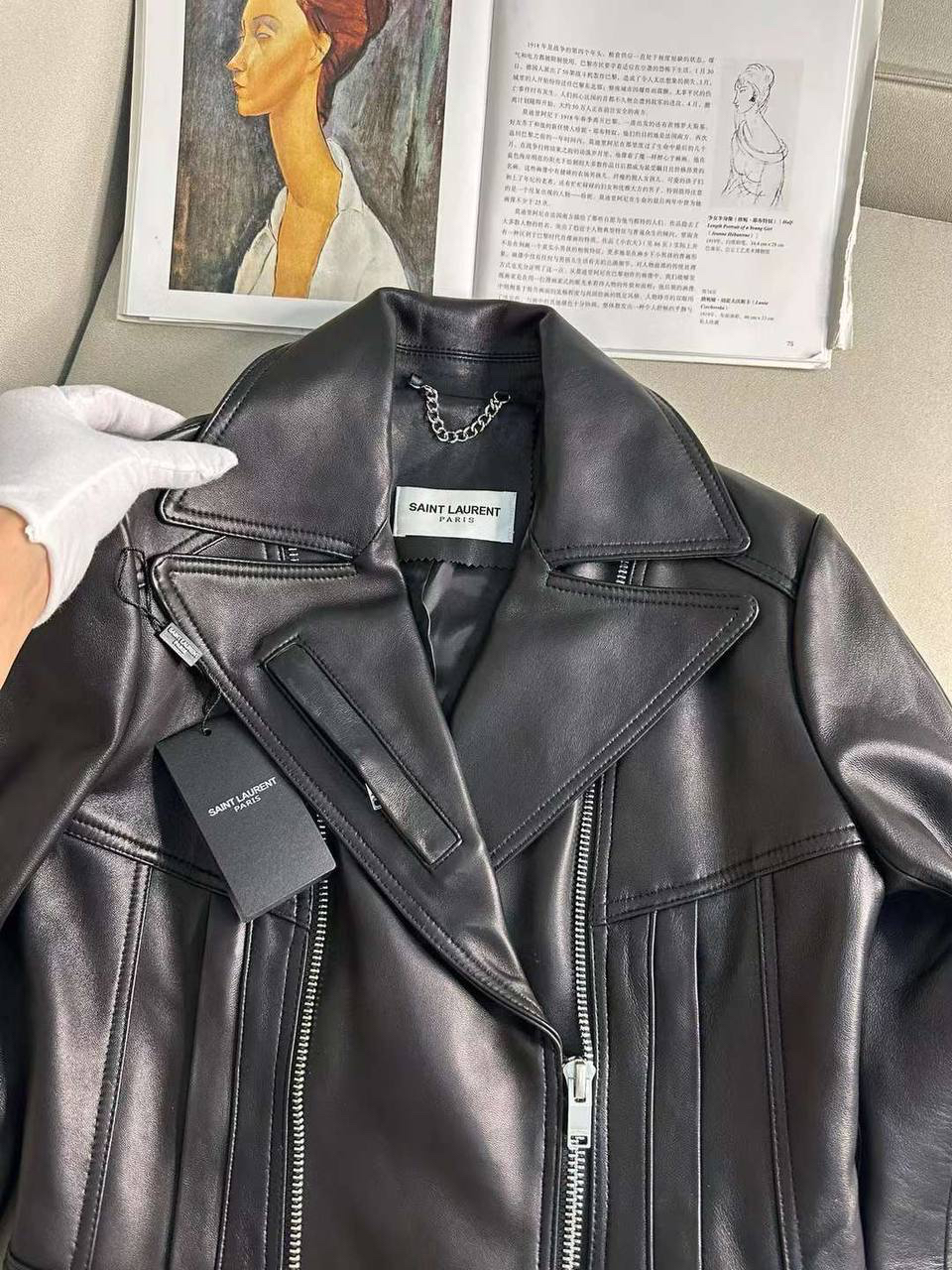 КУРТКА SAINT LAURENT детальное фото