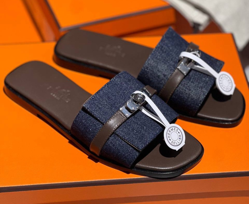 ШЛЕПКИ HERMES фото