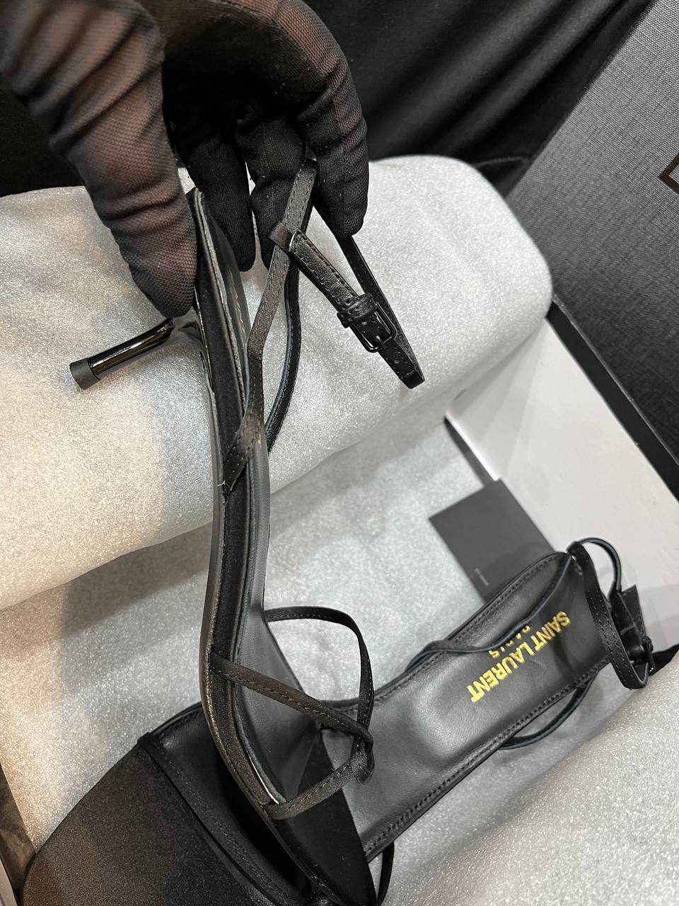 БОСОНОЖКИ SAINT LAURENT детальное фото