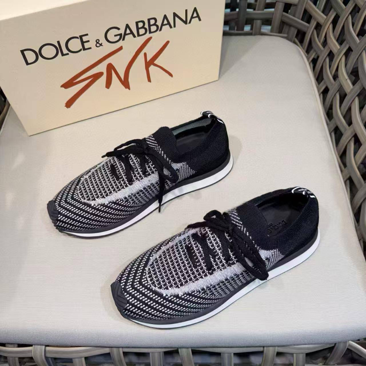 МУЖСКИЕ КРОССОВКИ DOLCE & GABBANA детальное фото