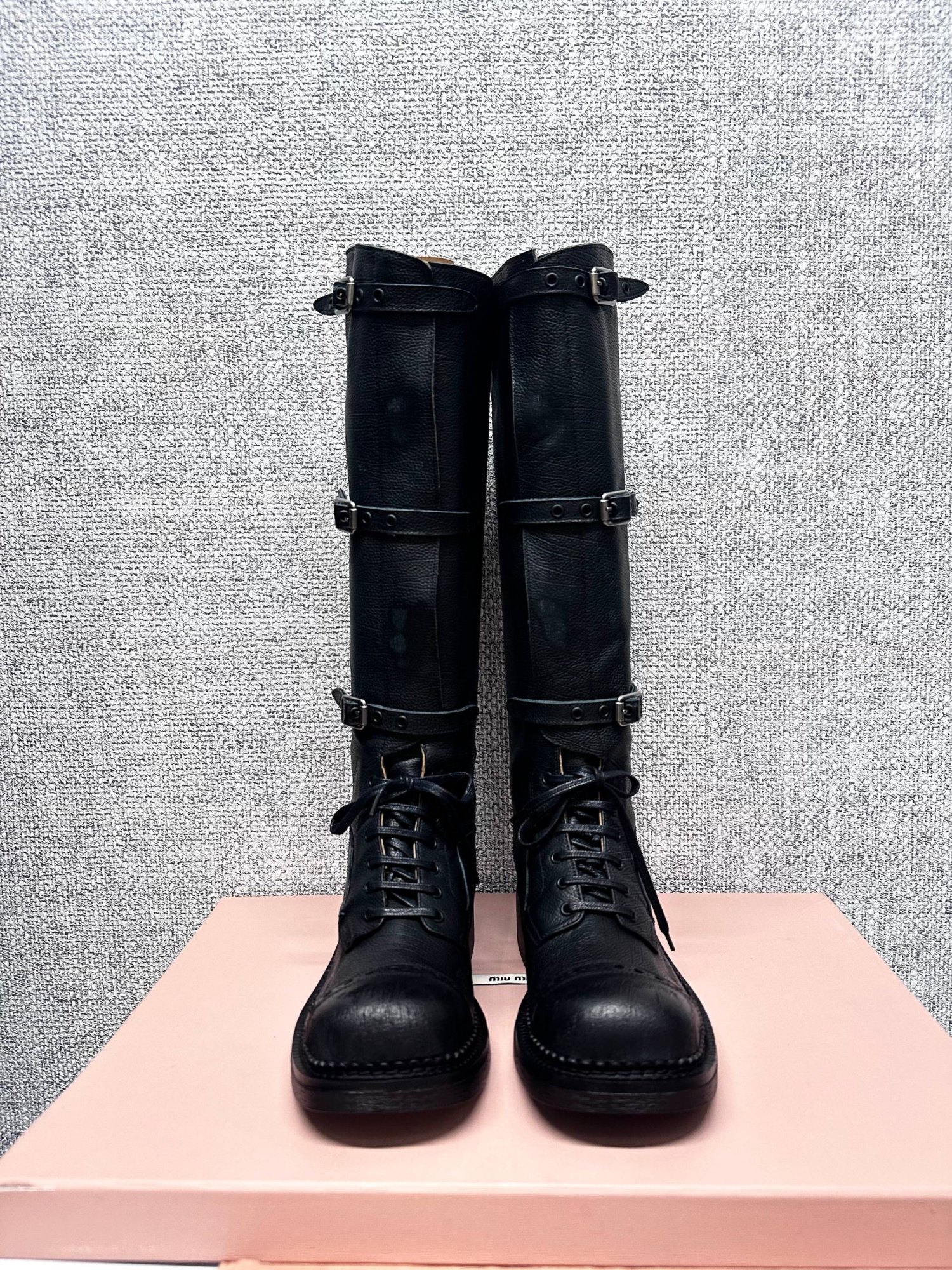 САПОГИ MIU MIU детальное фото