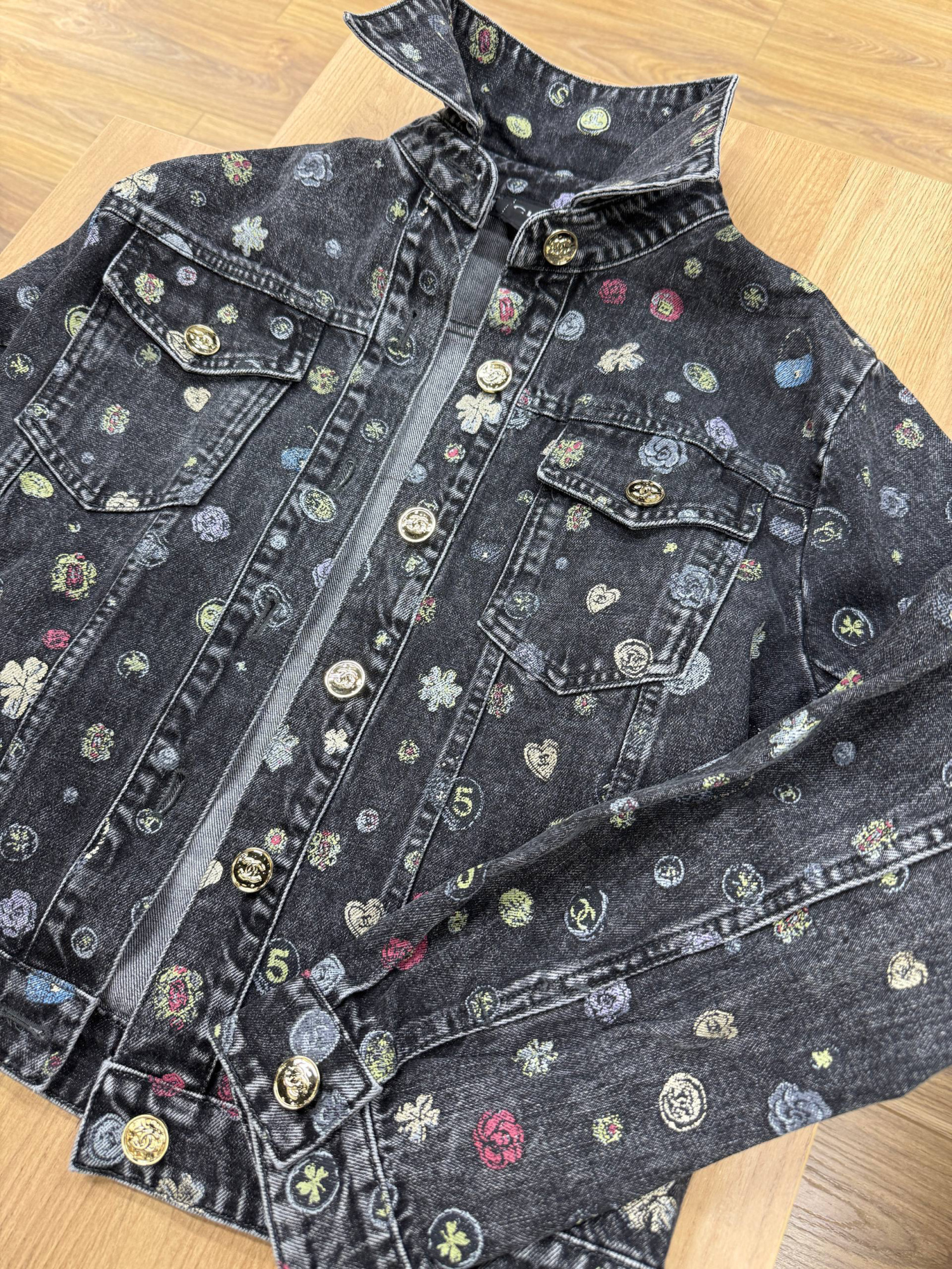 КУРТКА ДЖИНСОВКА CHANEL детальное фото