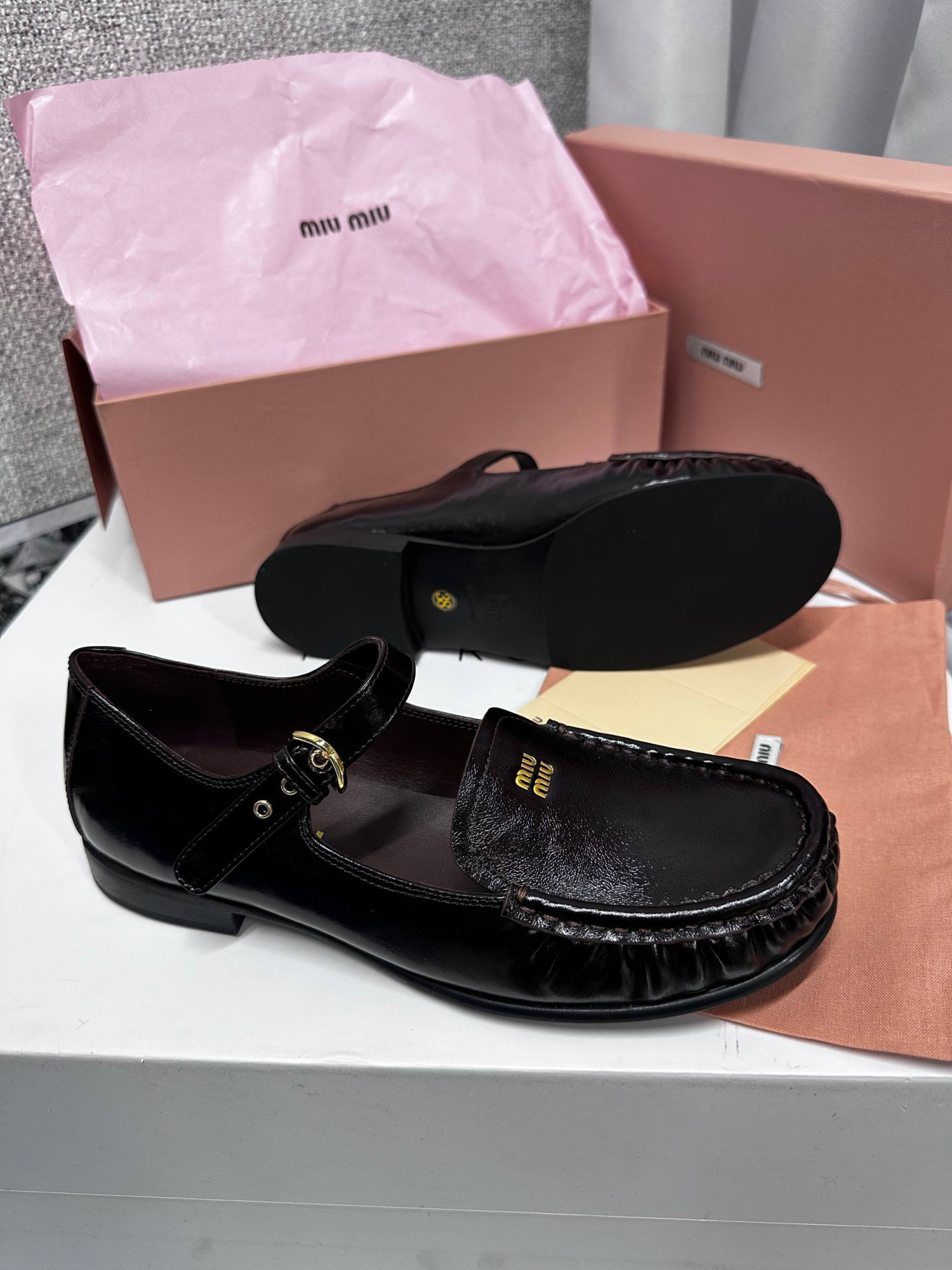 ТУФЛИ MIU MIU детальное фото