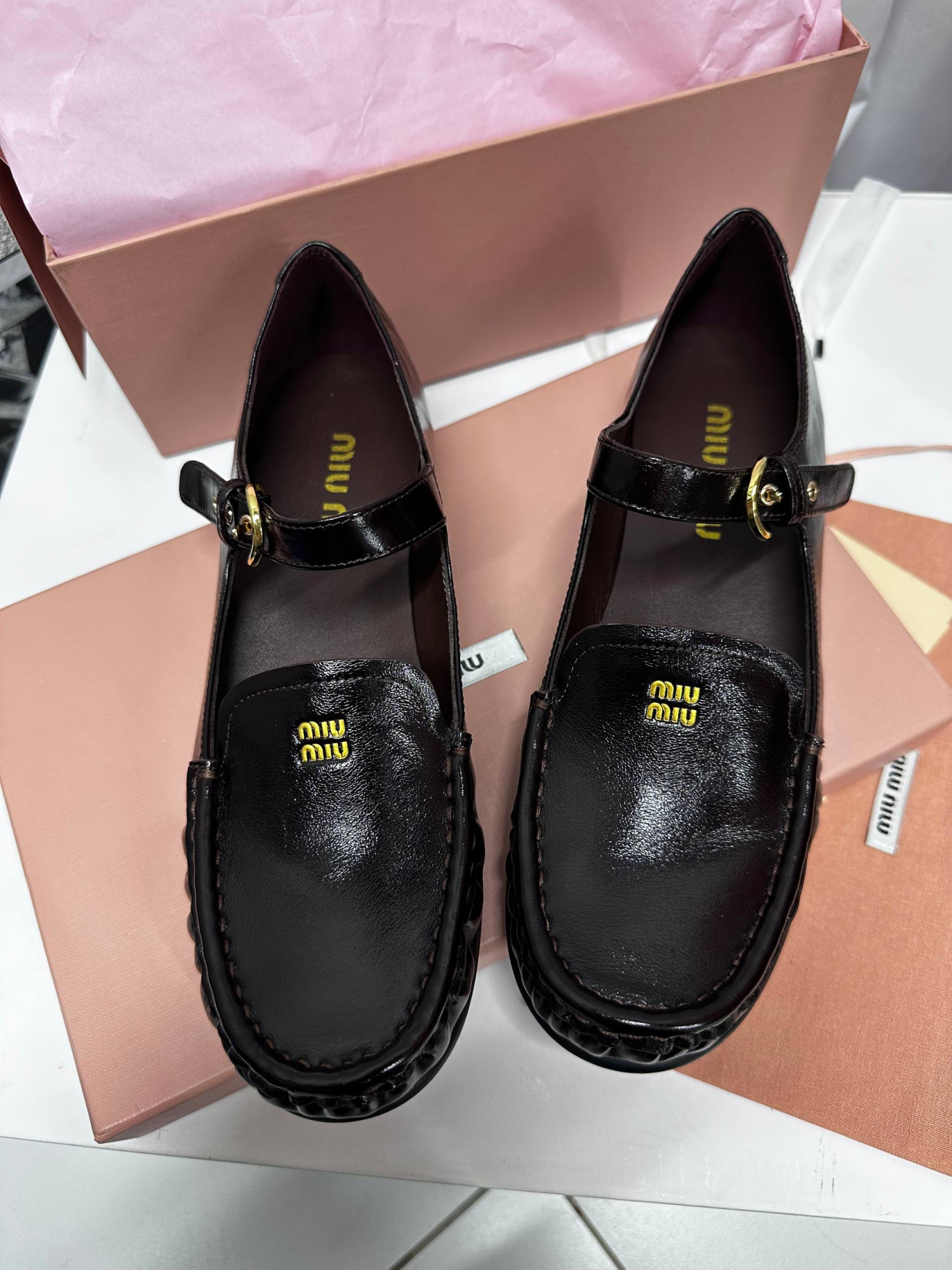 ТУФЛИ MIU MIU детальное фото