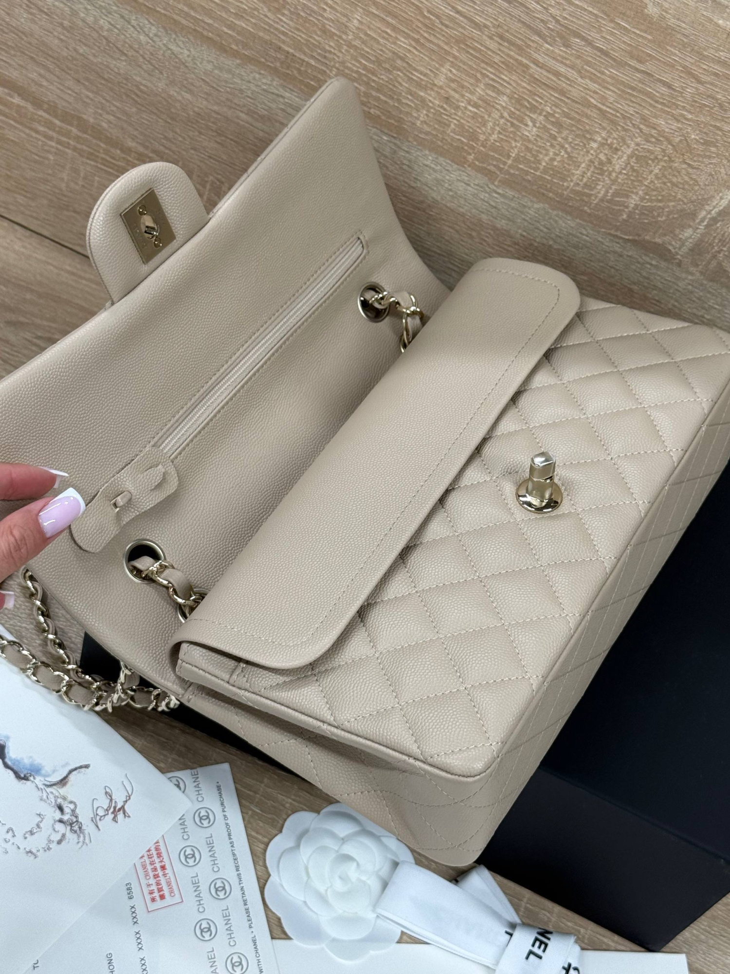 СУМКА CHANEL 2.55 детальное фото
