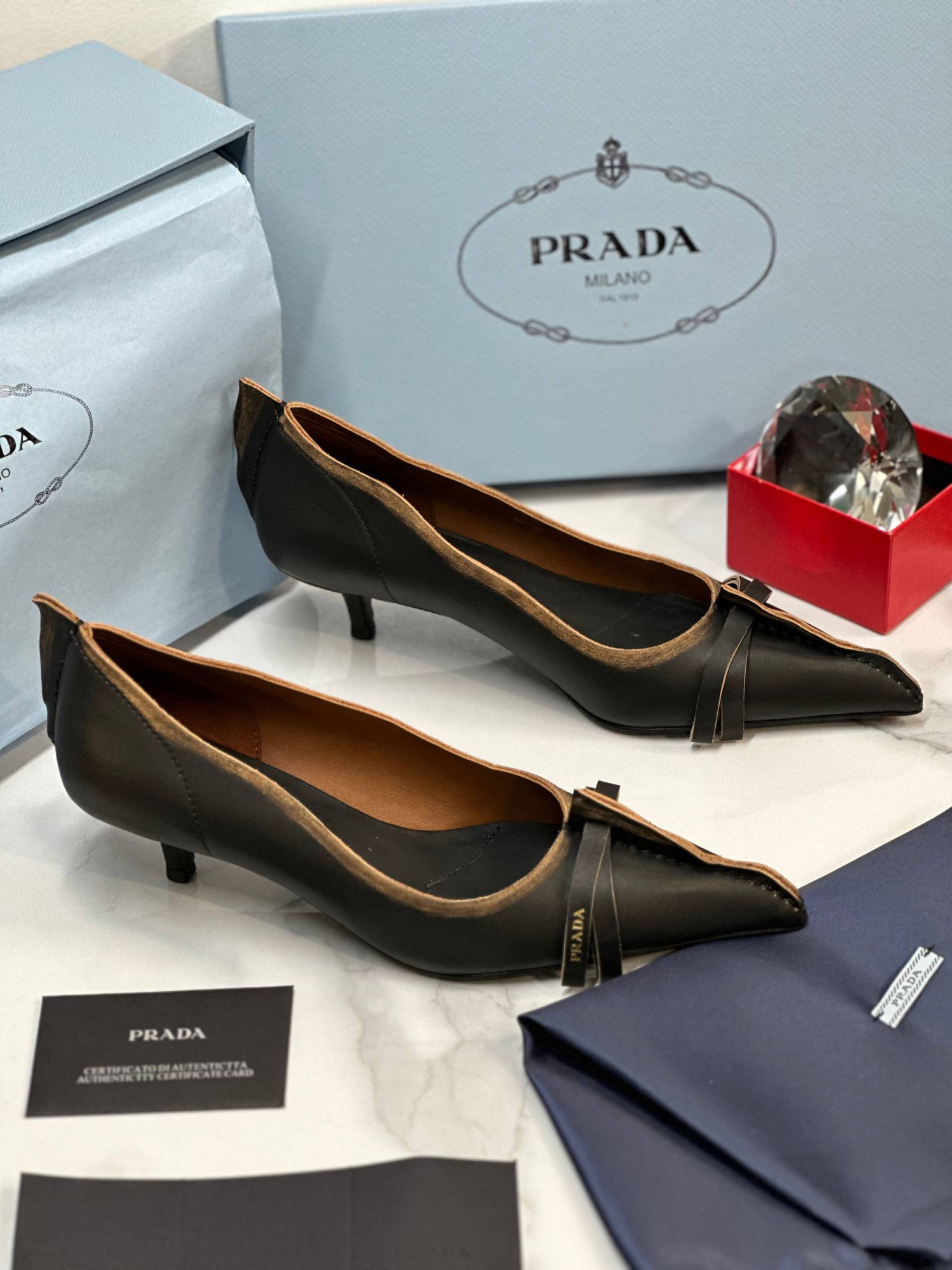 ТУФЛИ PRADA детальное фото