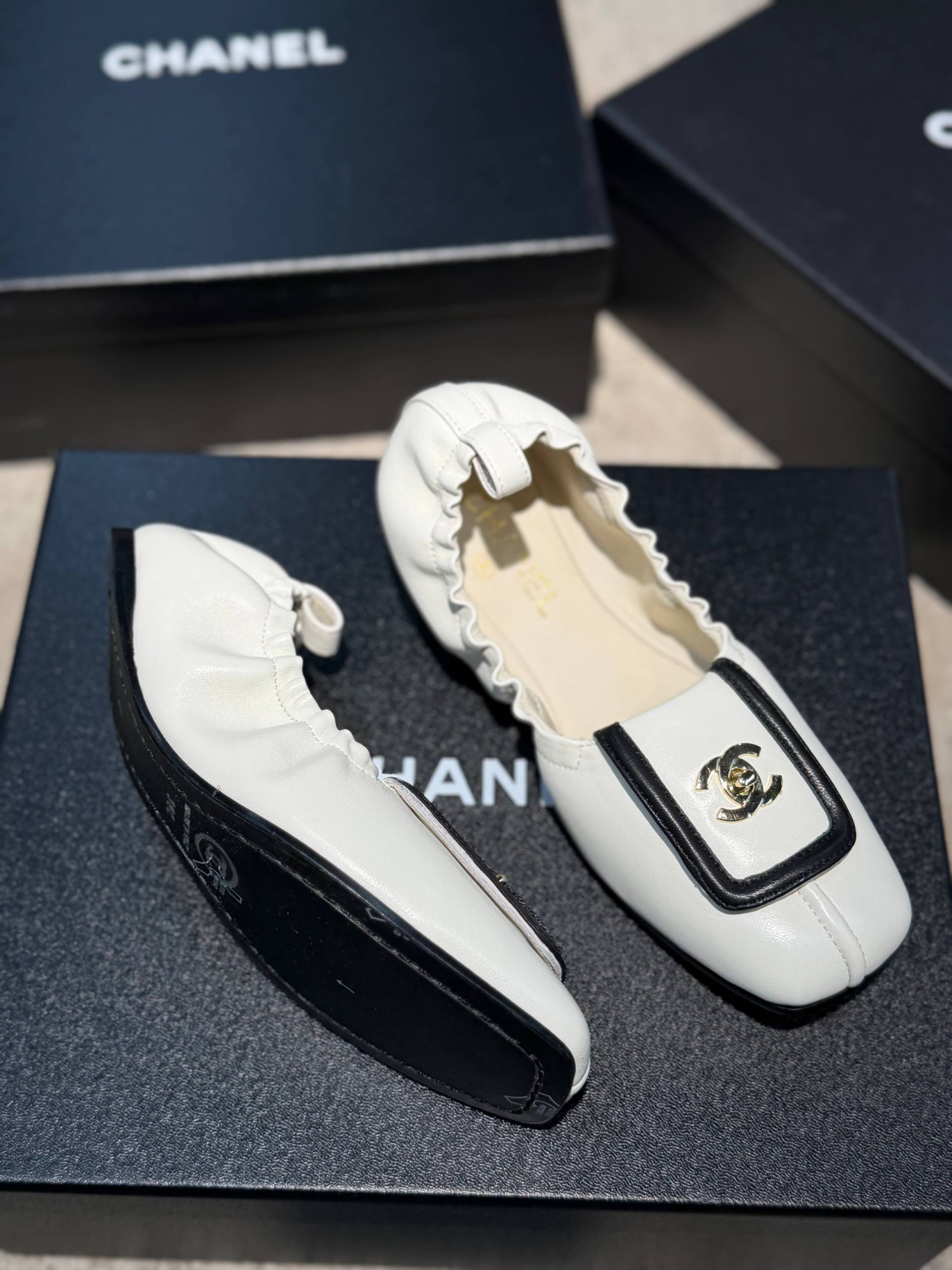 БАЛЕТКИ CHANEL детальное фото