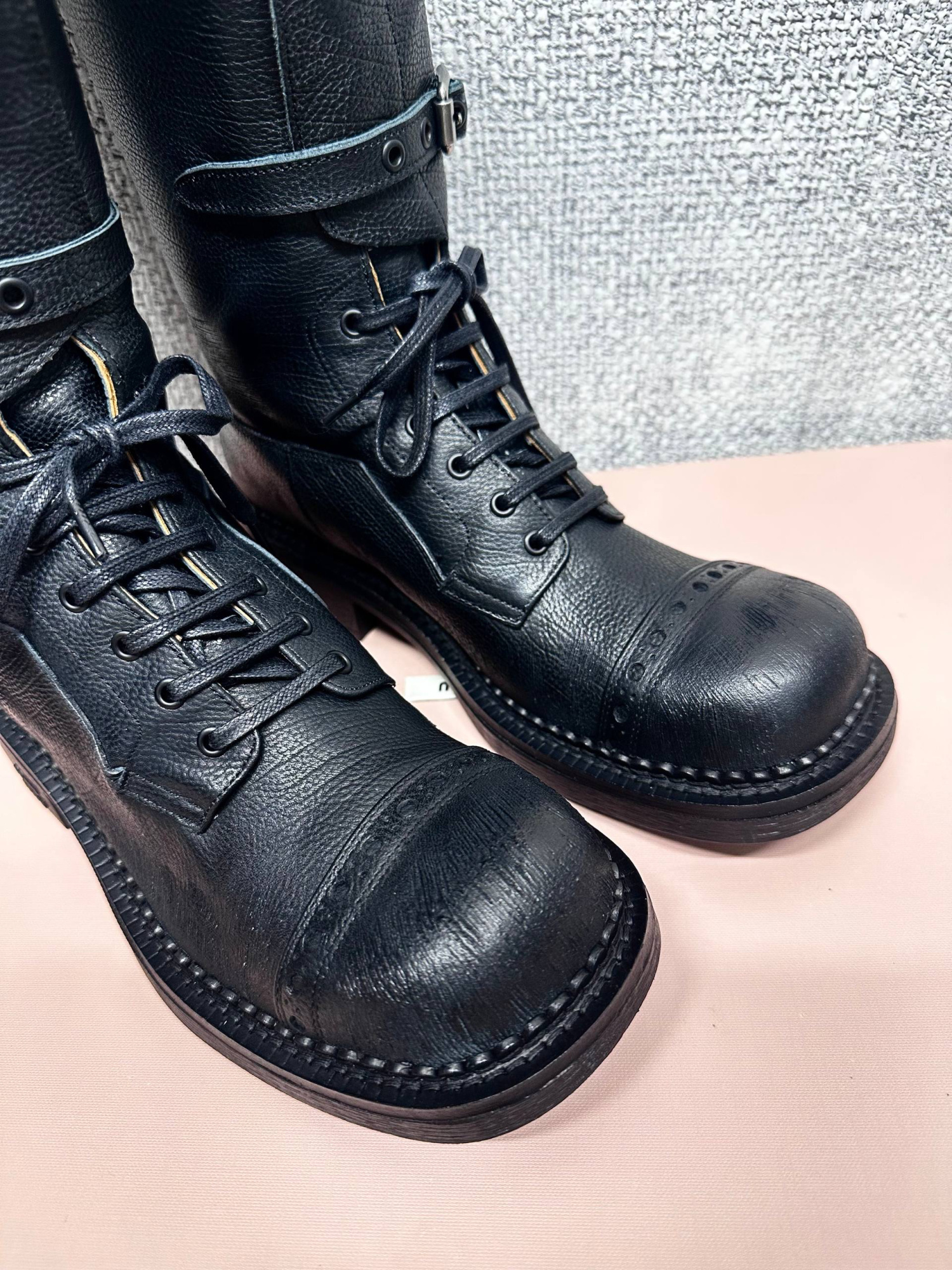 САПОГИ MIU MIU детальное фото