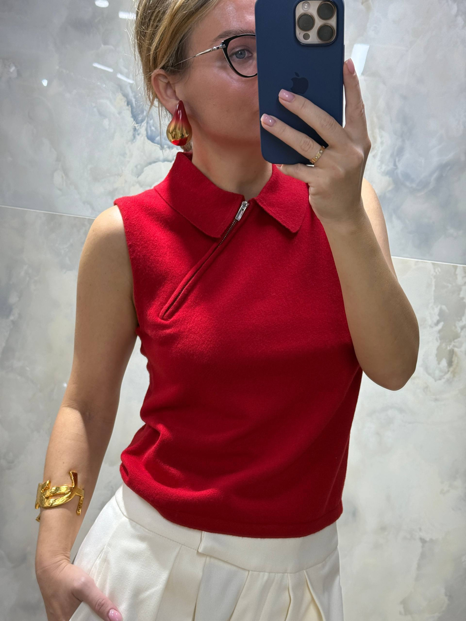 ТОП ПОЛО MIU MIU детальное фото